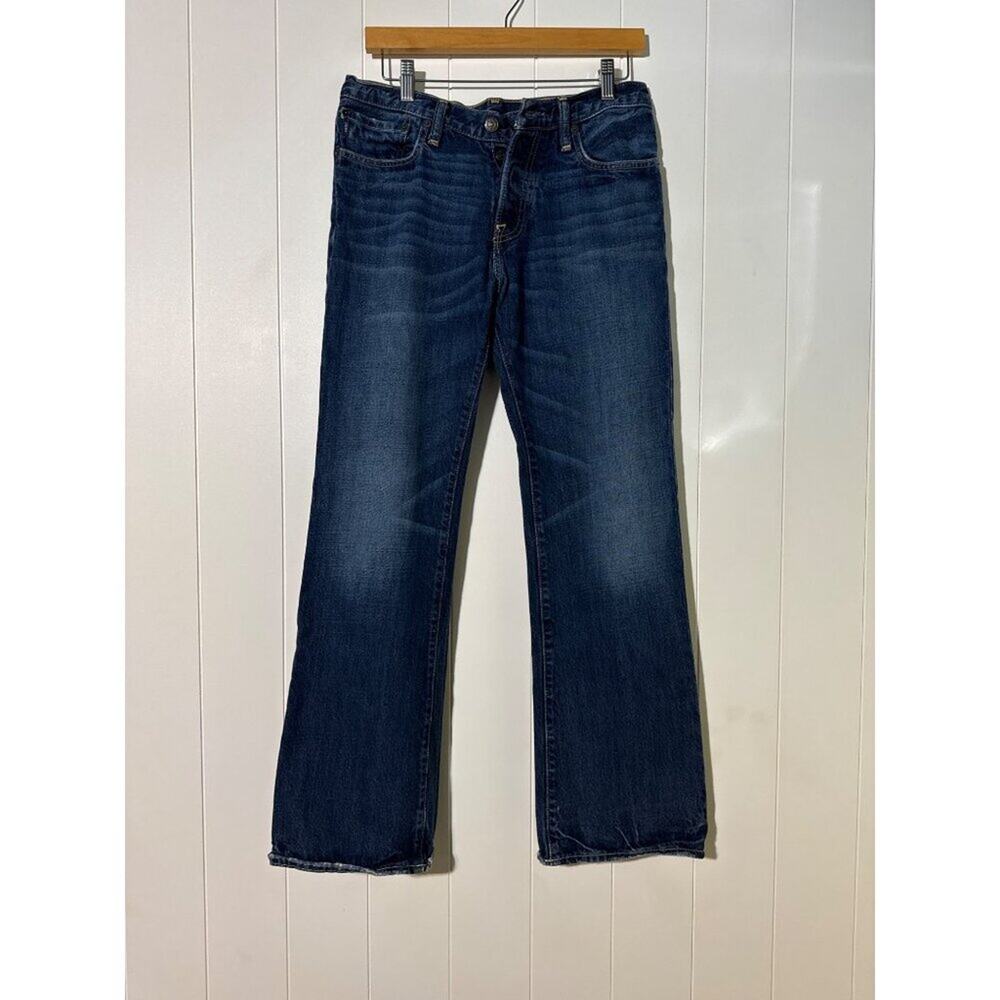 Abercrombie · Youth 16 · Baxter Low Rise Slim Boot Jeans · Cotton Denim Blue